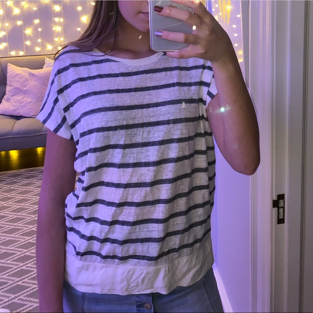 CAbi striped blouse